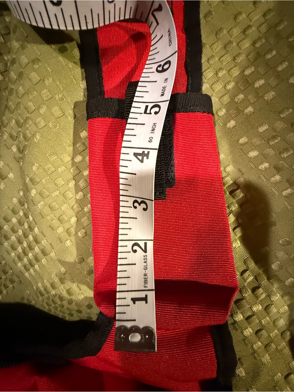 Tommy Hilfiger Red Messenger Bag with Black Trim - Picture 6 of 13